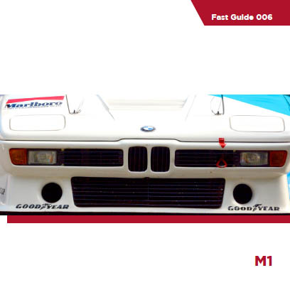 KOM-FG006: Reference / walkaround book: BMW M1