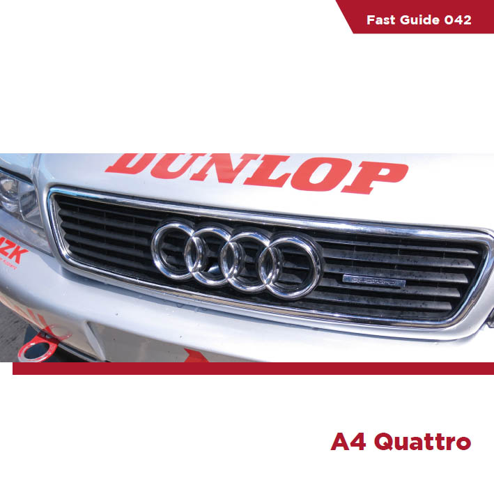 KOM-FG042: Reference / walkaround book: Audi A4 Quattro