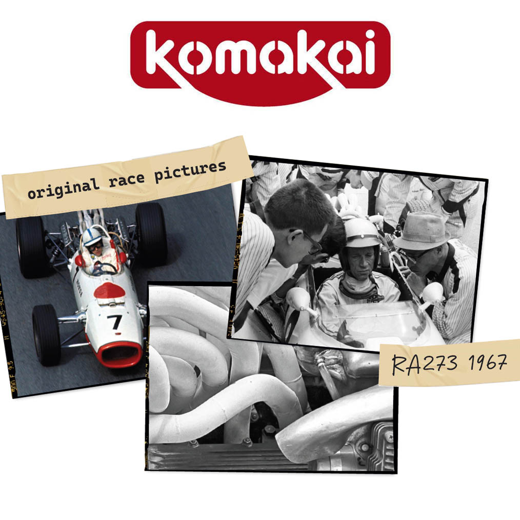 KOM-OR003: Reference / walkaround book: Honda RA273 -  1967