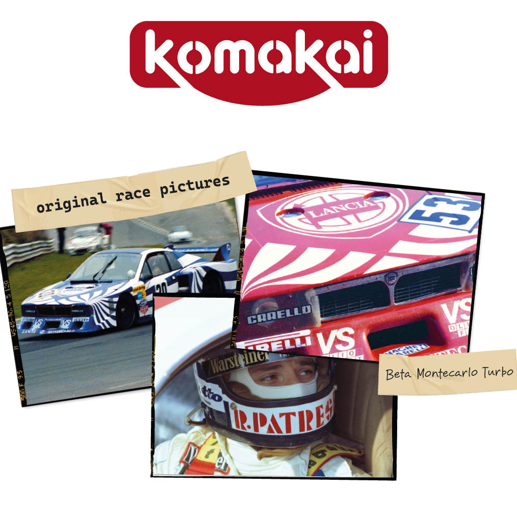 KOM-OR006: Reference / walkaround book: Lancia Beta Montecarlo Turbo